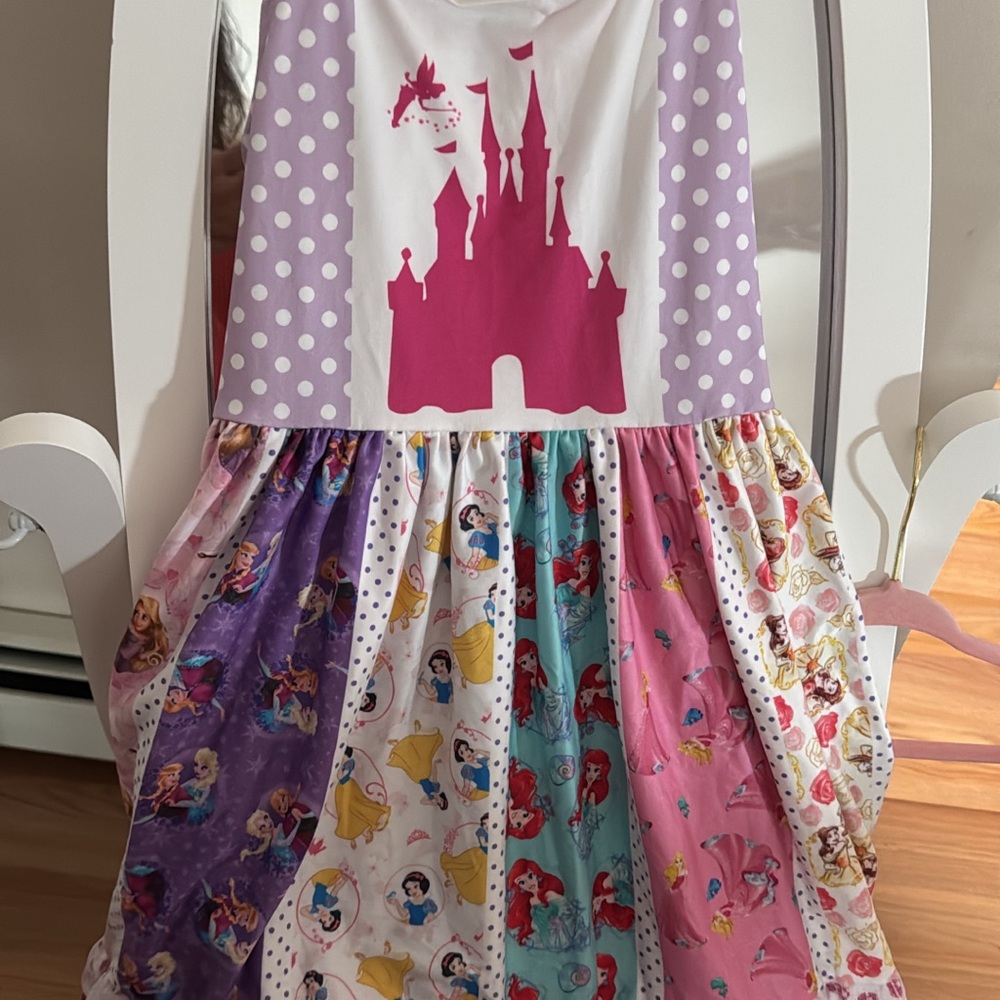 Disney Princess Castle Dress - Purple, Pink, Multicolor